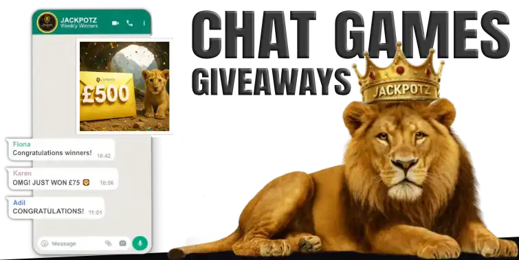 BOttom Footer Banner Chat Games Giveaways Whatsapp Community Graphic 1
