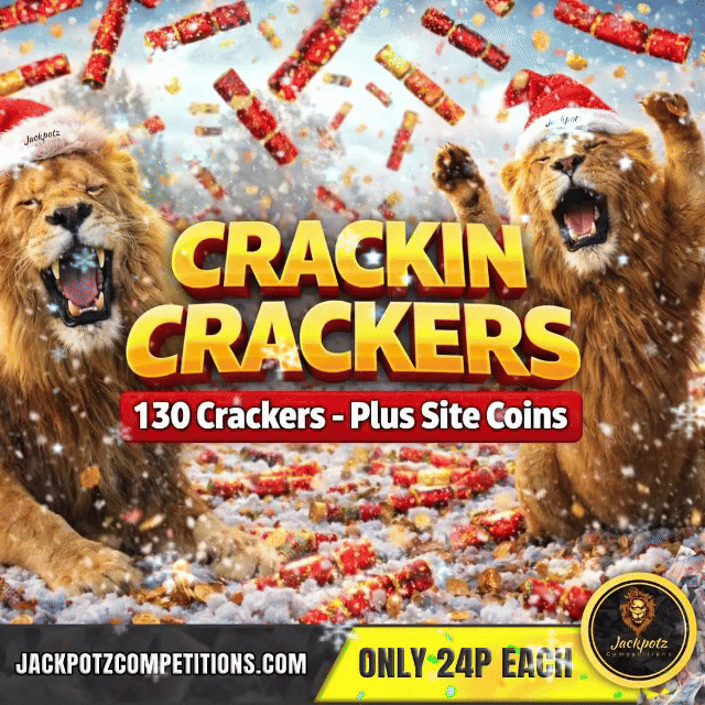 Crackin Crackers Jackpotz Competitions