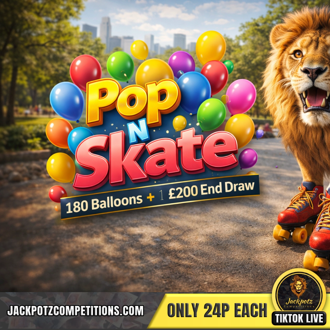 Pop N Skate Jackpotz Competitions
