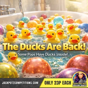 Jackpotz Competitions TikTok Balloon Pop Ducks are back