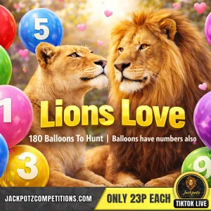 Lions Love Jackpotz Valentines Day