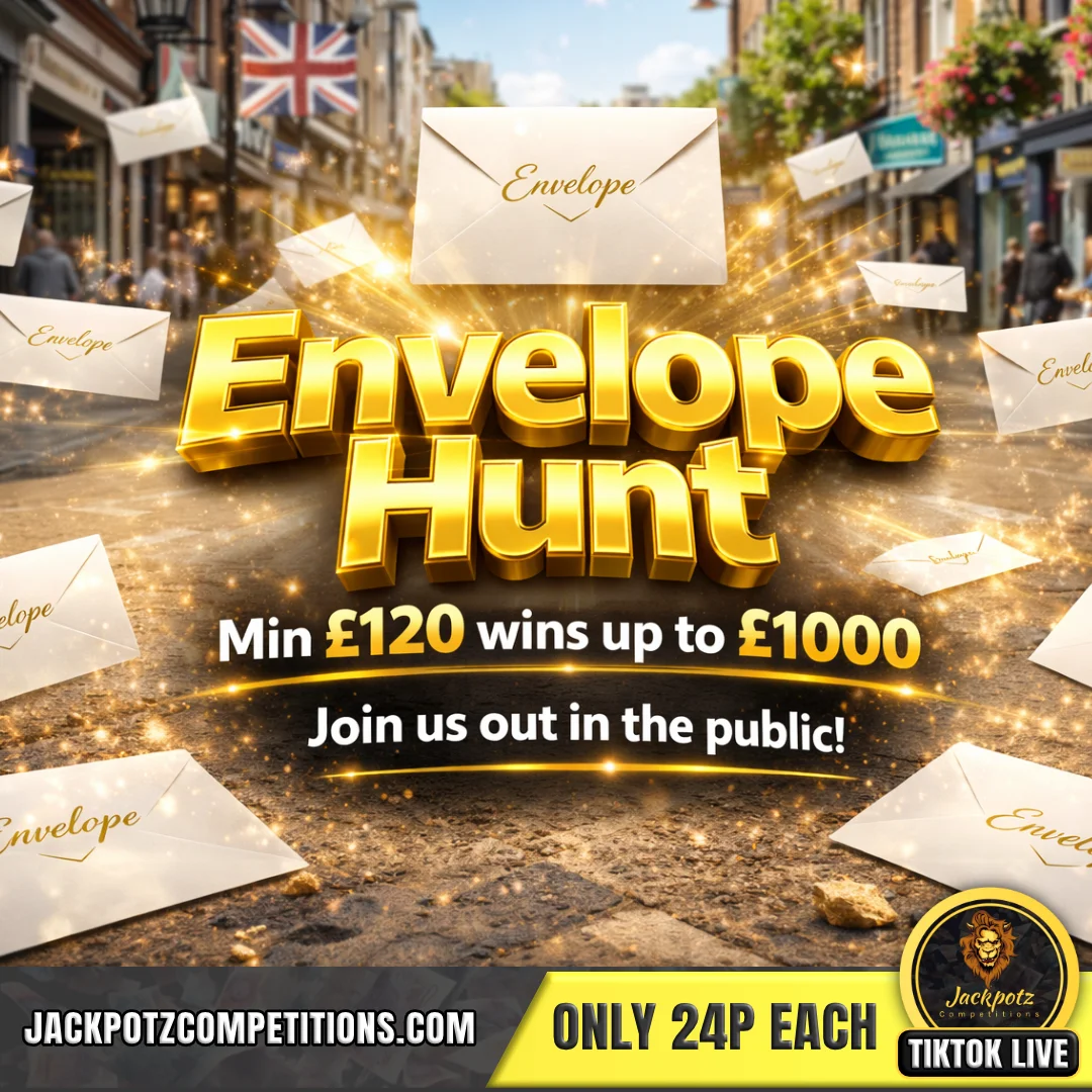 Jackpotz Competitions TikTok Balloon Pop eve