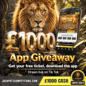 £1000 Giveaway App Download Jackpotz