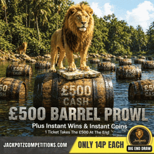 £500 Barrel Prowl Jackpotz