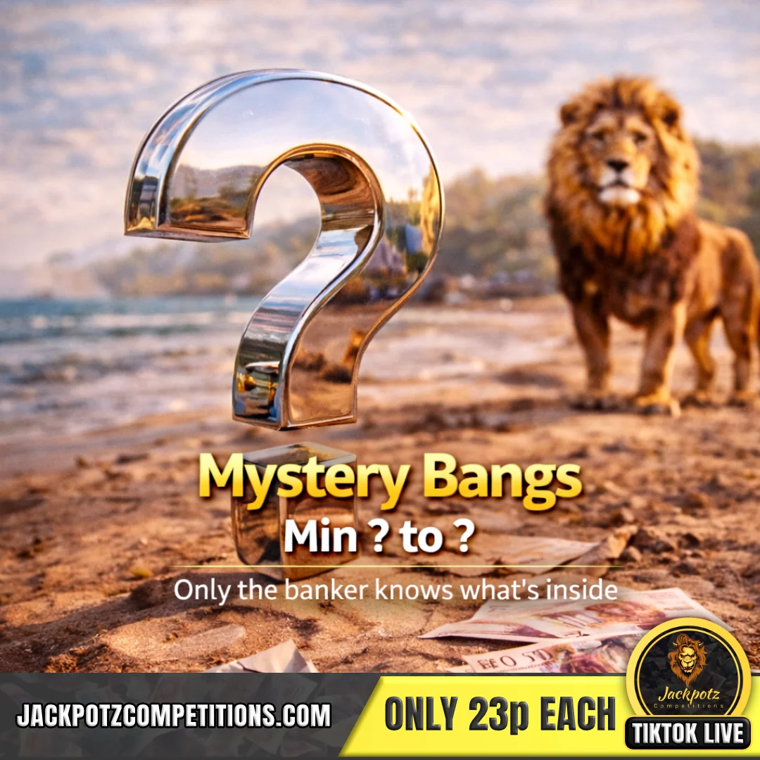 Jackpotz Competitions TikTok Balloon Pop Mystery Bangs