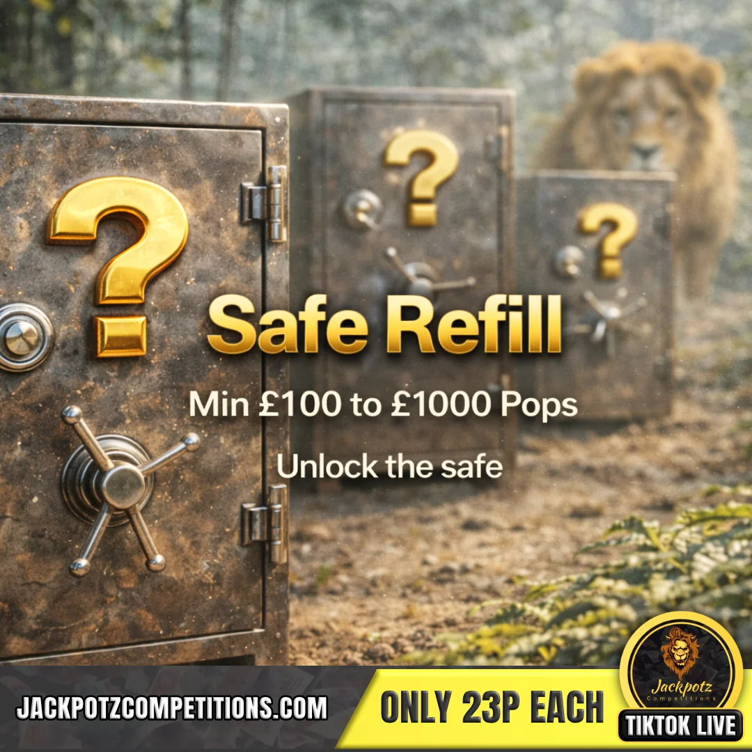 Jackpotz Competitions TikTok Balloon Pop saferefill