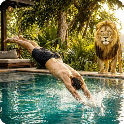 Pool dive