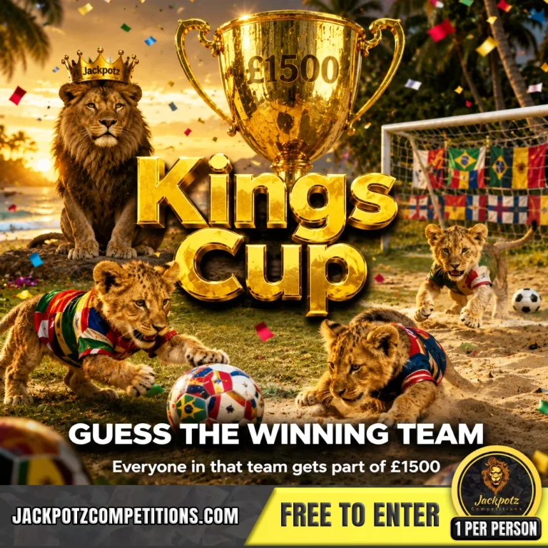 Jackpotz Competitions TikTok Balloon Pop Free Giveaway World Cup 1