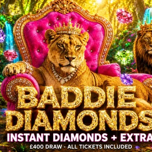 Baddie Diamonds Jackpotz Competitions