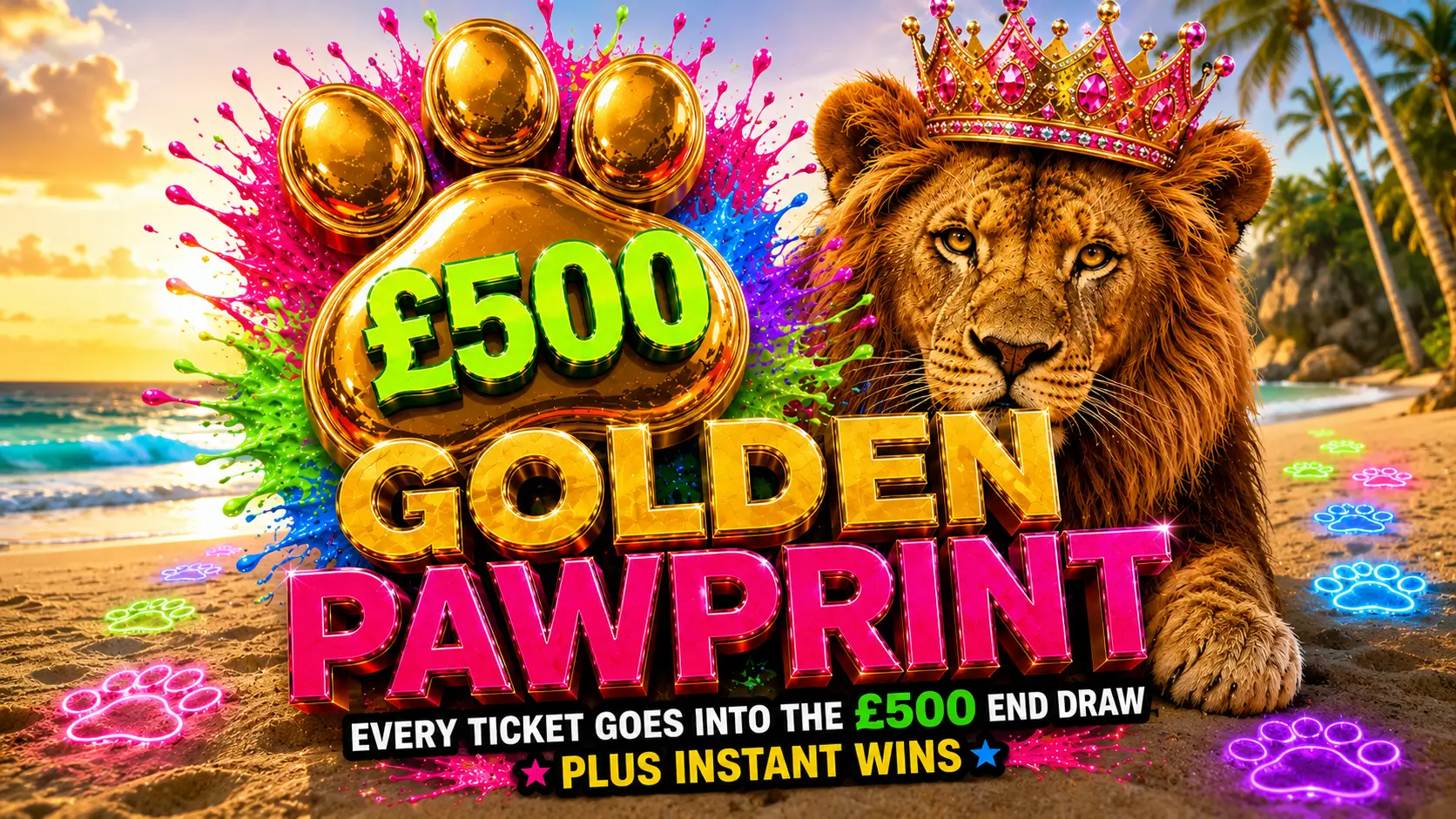 Golden Pawprint Jackpotz