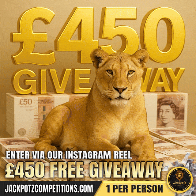 £450 Giveaway 💯