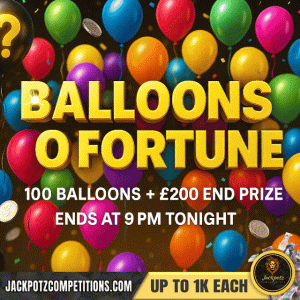 Balloons of fortune Jackpotz Tik Tok Live
