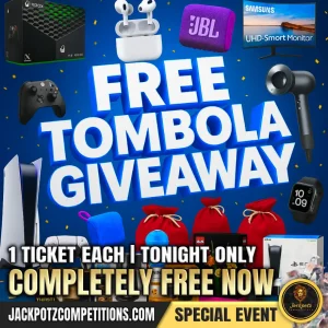 Free tombola giveaway