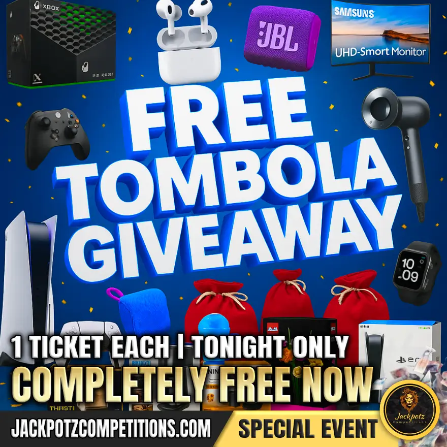 Free tombola giveaway