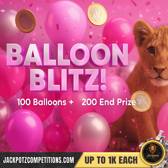 Jackpotz Competitions Jackpot Balloon Blitz