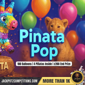 Pinata Pop Jackpotz Competitions