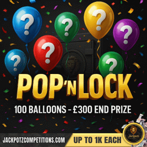 Pop N Lock Jackpotz Competitions Tik Tok Tombola