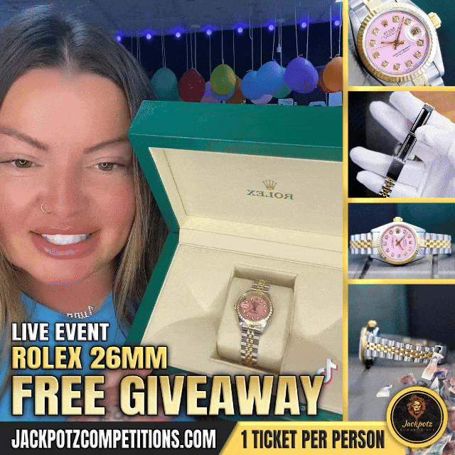 Rolex Free Giveaway