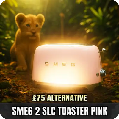 Smeg Pink Toaster