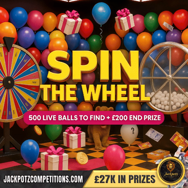 SPIN THE WHEEL TIK TOK TOMBOLA JACKPOTZ