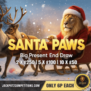 Santa Paws Jackpotz Competitions