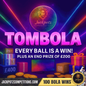 Tik Tok Tombola Live James Brooke