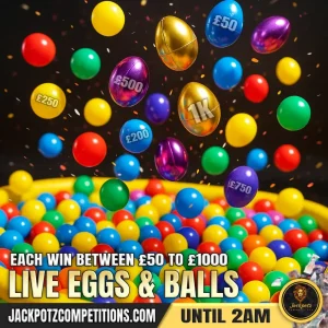 eggs and balls